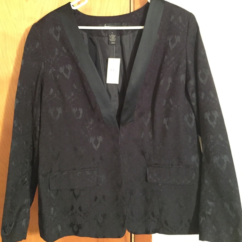 Beautiful Black Lace Blazer from Lane Bryant